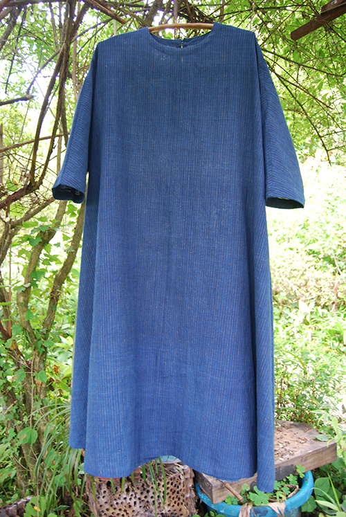 アナンダ工房オリジナル織インド藍染